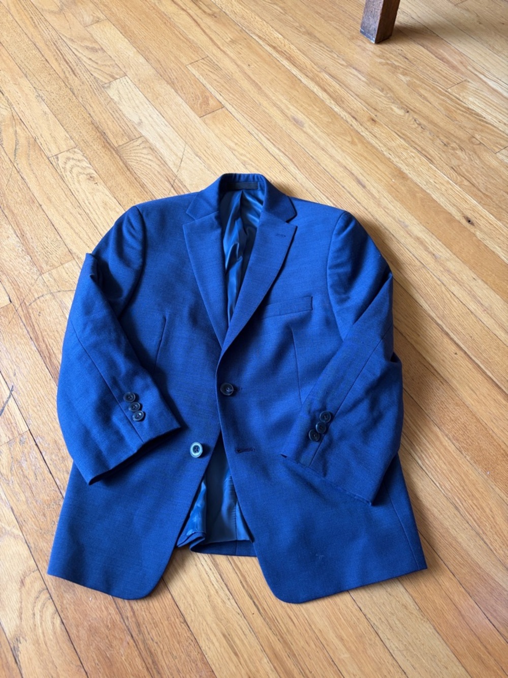 Michael Kors Navy Blue Two-Button Sport Coat Size 12